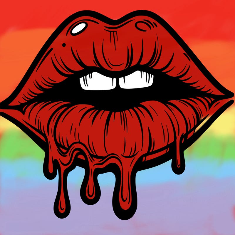 lips that look realistic and drip