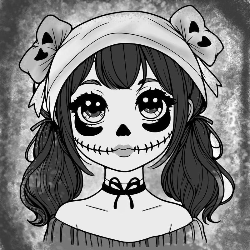 realistic girl halloween
