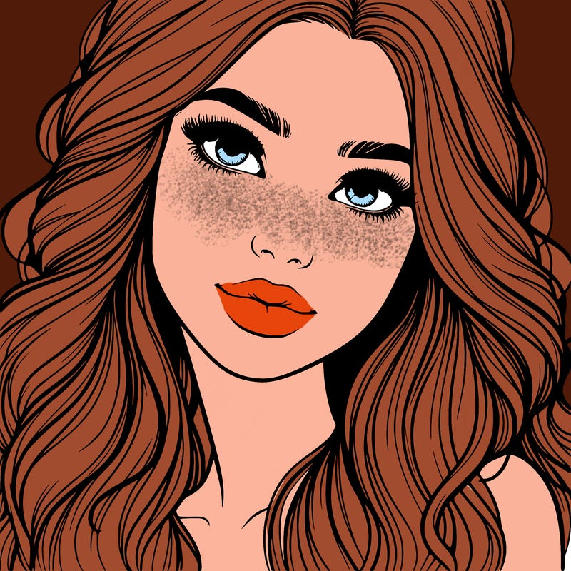 beautiful realistic girl