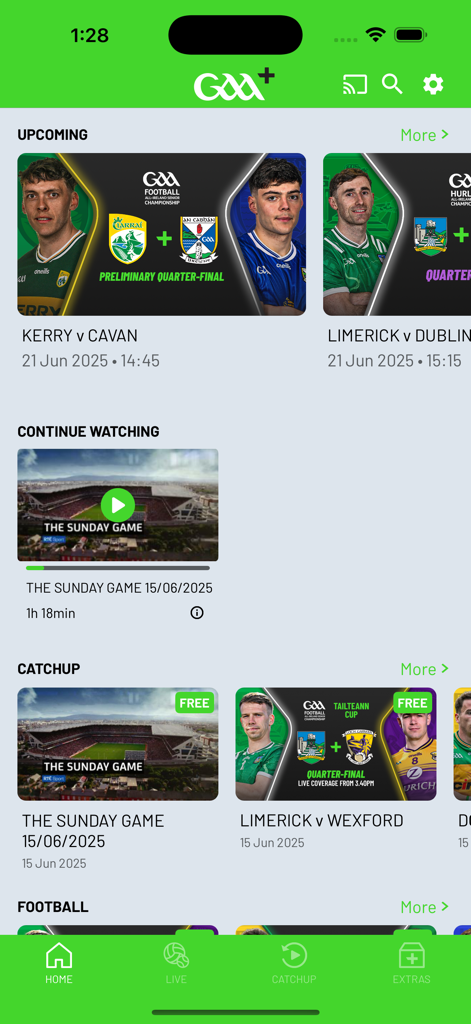 GAA+ | Le temple du hurling et du football gaélique en direct