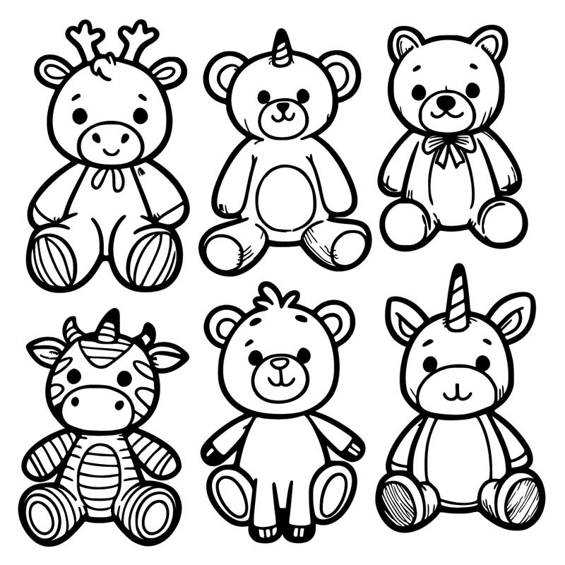 stuffed animals