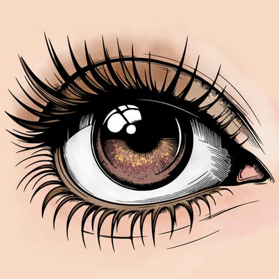 realistic eye