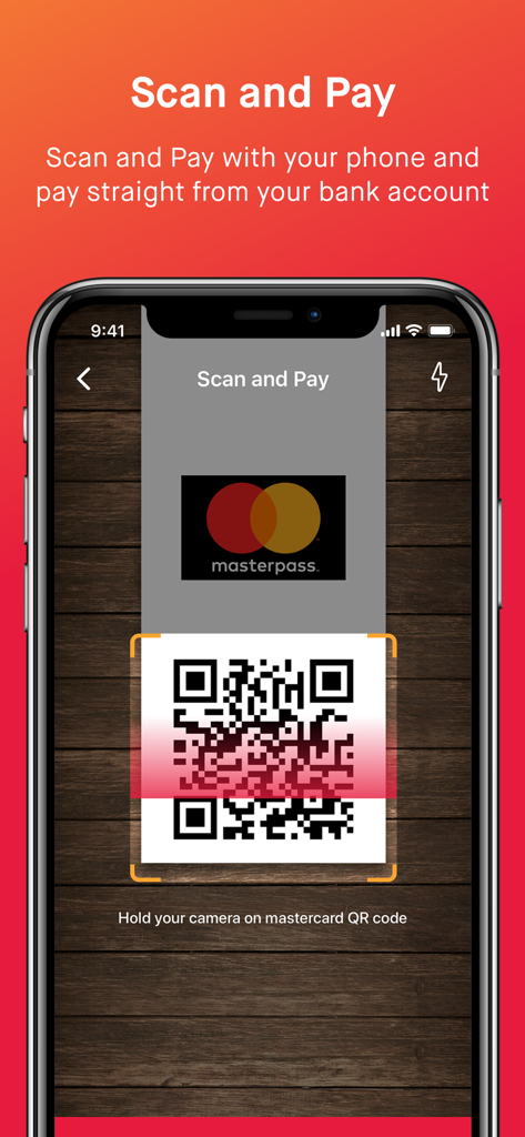 DTB 24/7 - Fonction « Scanner et payer » sur l’application bancaire mobile DTB 24/7 à l’aide d’un code QR Masterpass