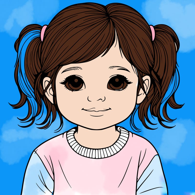 a realistic toddler girl