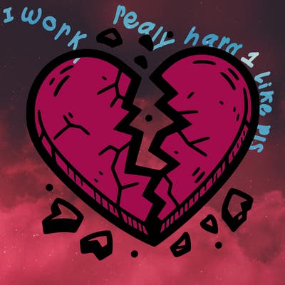 broken to pieces heart