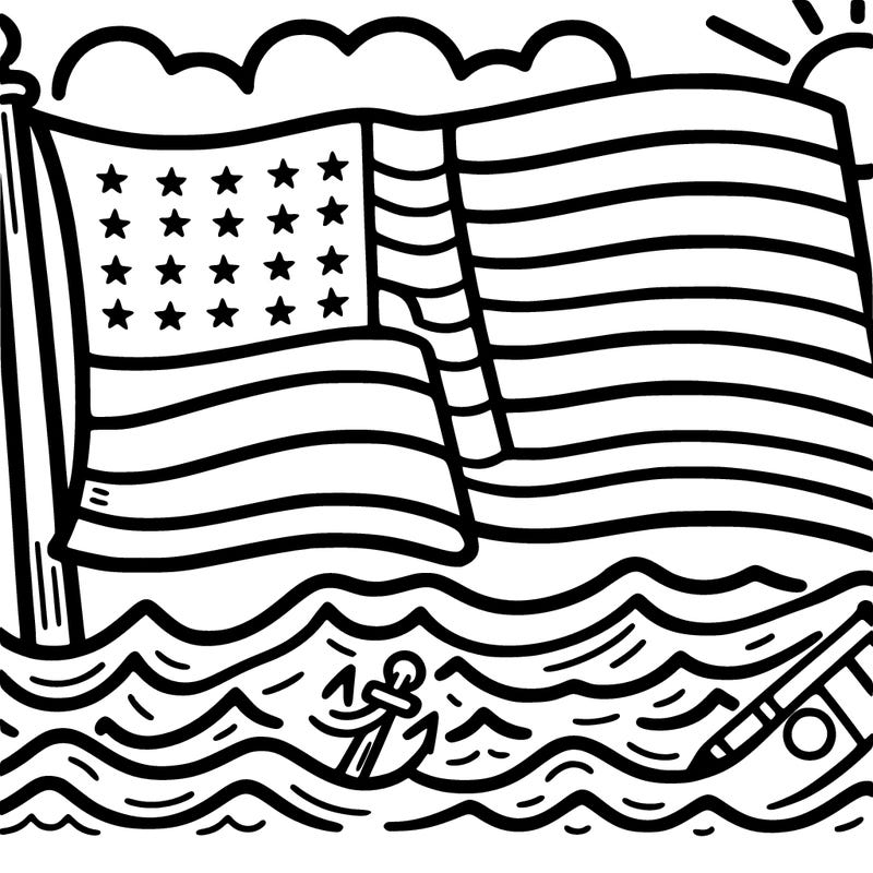 the united states flag