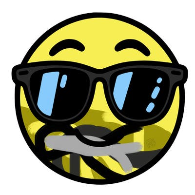 emoji with sunglasses