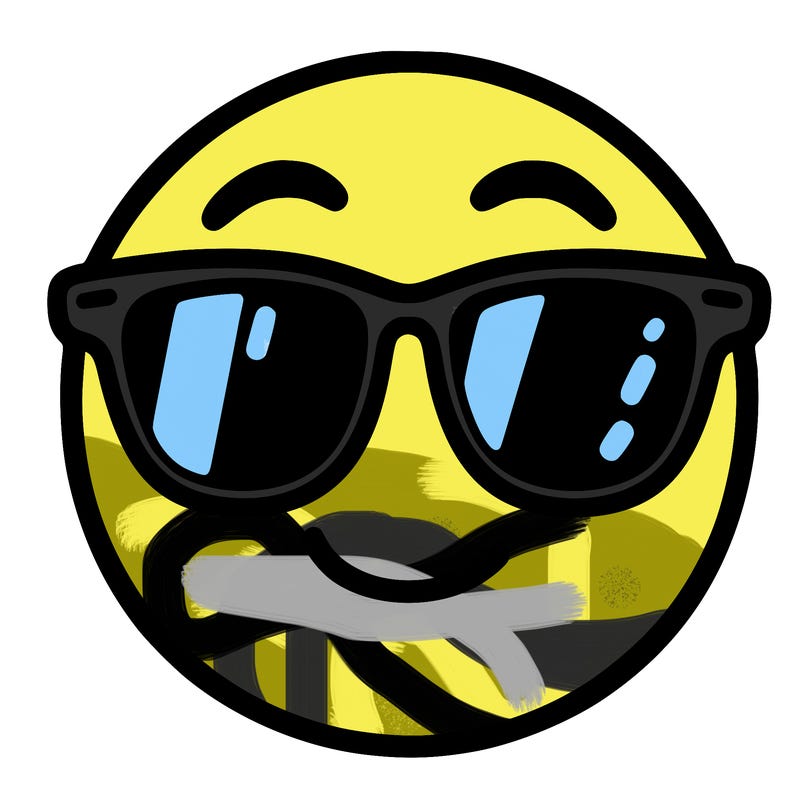 emoji with sunglasses