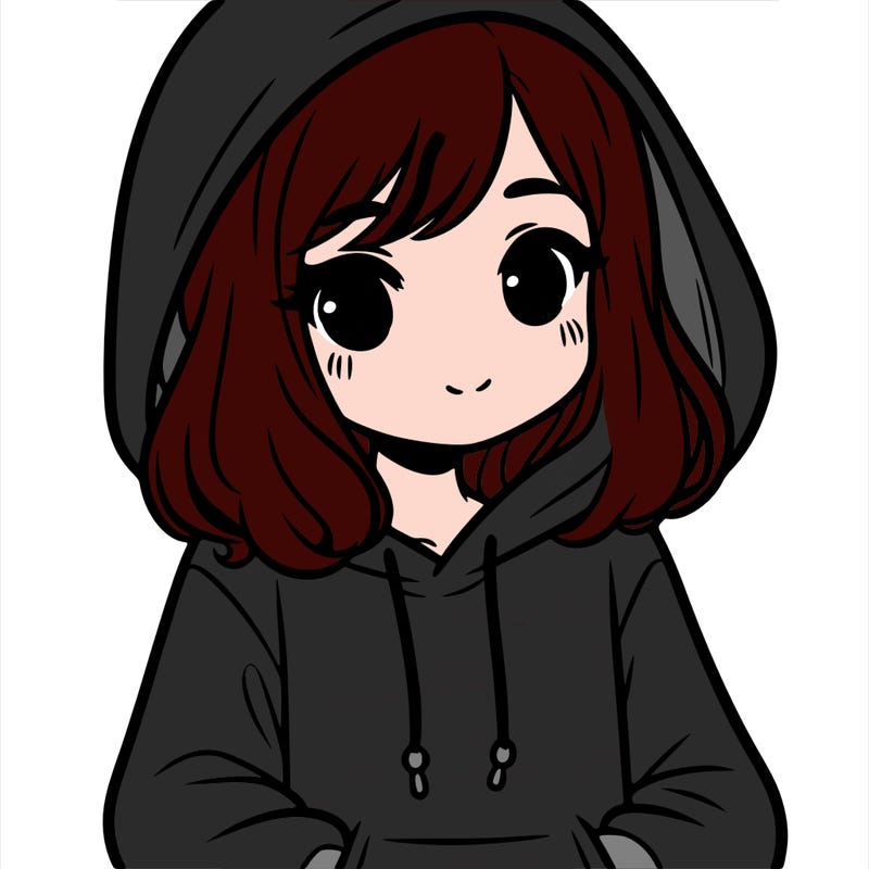 girl wearing hoodie
