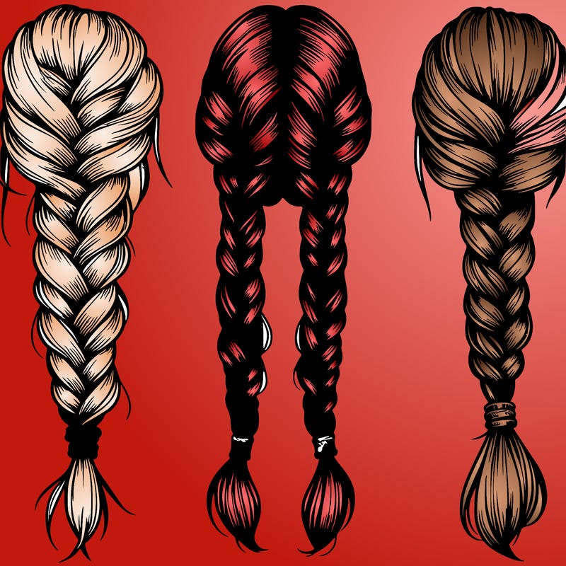 realistic braids