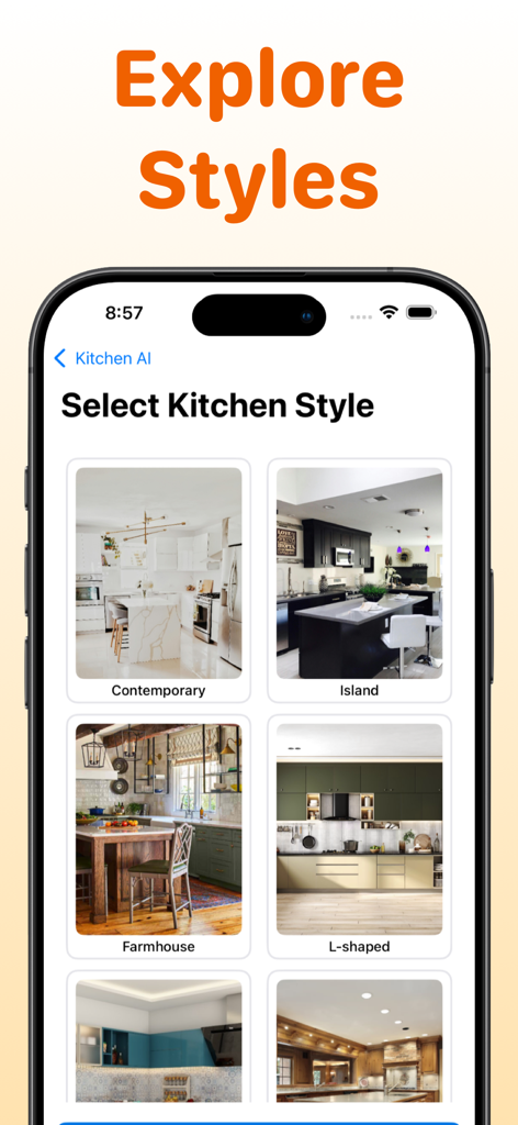 AI Kitchen Design - NewKitchen - Graphics & Design App | MWM