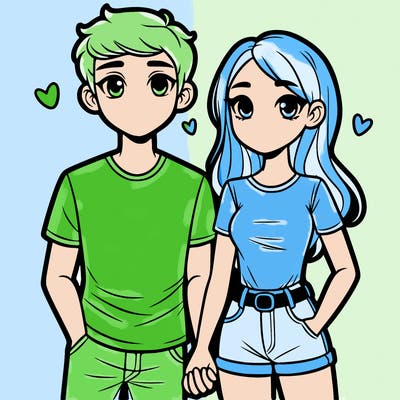 boyfriend and girlfriend