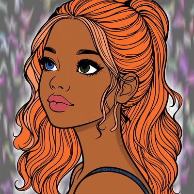 beautiful realistic girl