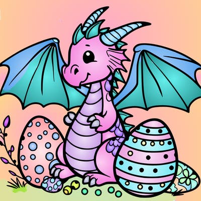 easter dragon