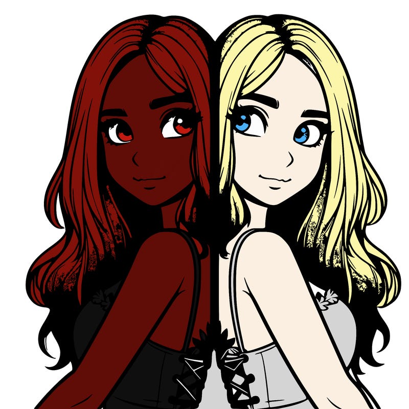 a realistic girl split