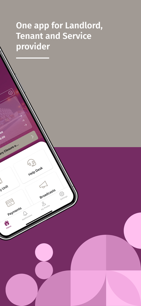 Al Mana Capital Real Estate - Al Mana Capital Real Estate app interface for landlords tenants and service providers