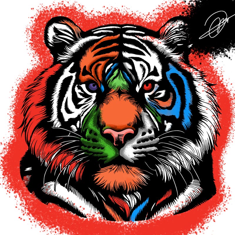 realistic tiger