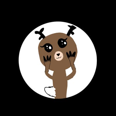 a circle with nothing around it