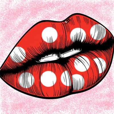 realistic lips