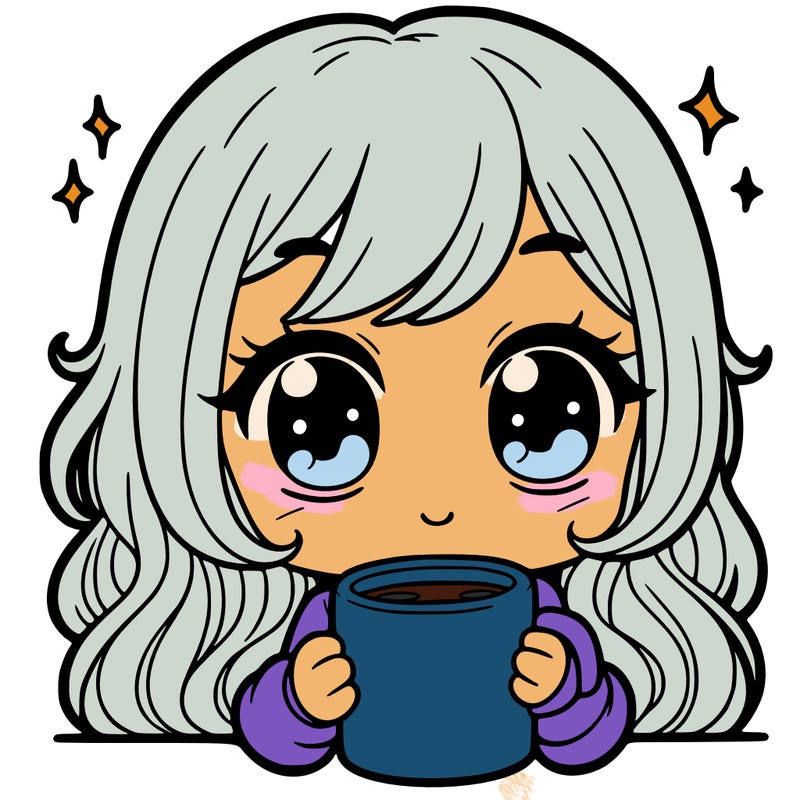 girl drinking coffee