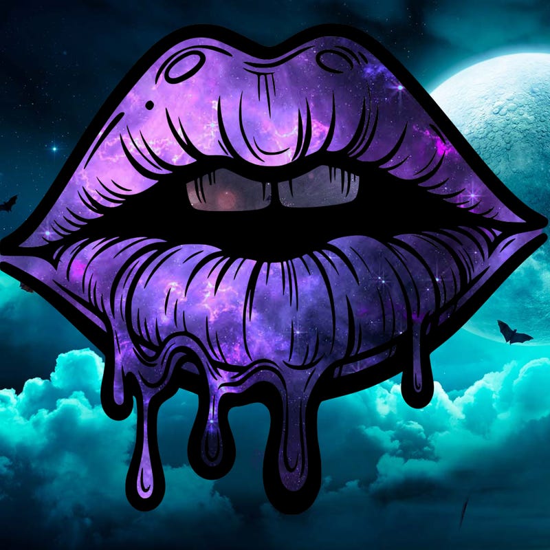 lips that look realistic and drip