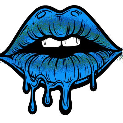 lips that look realistic and drip