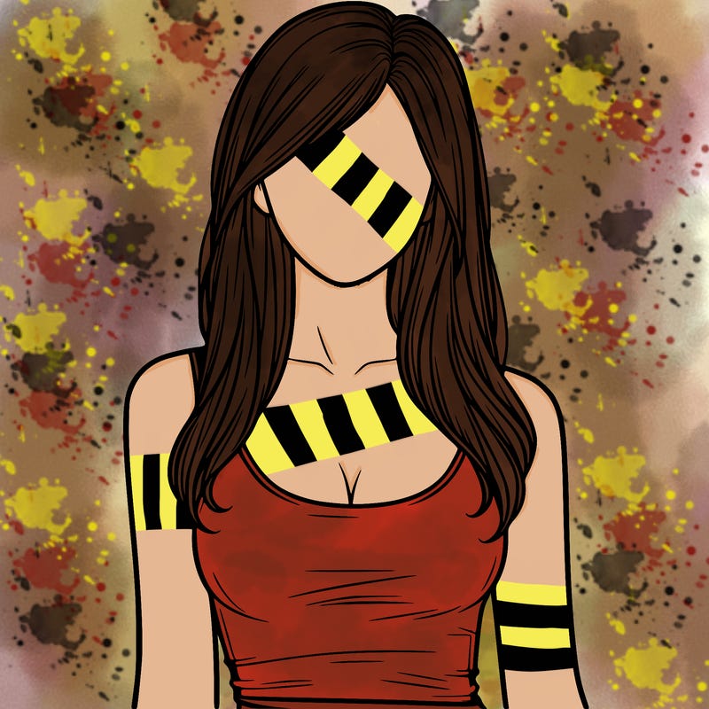 girl in tanktop realistic