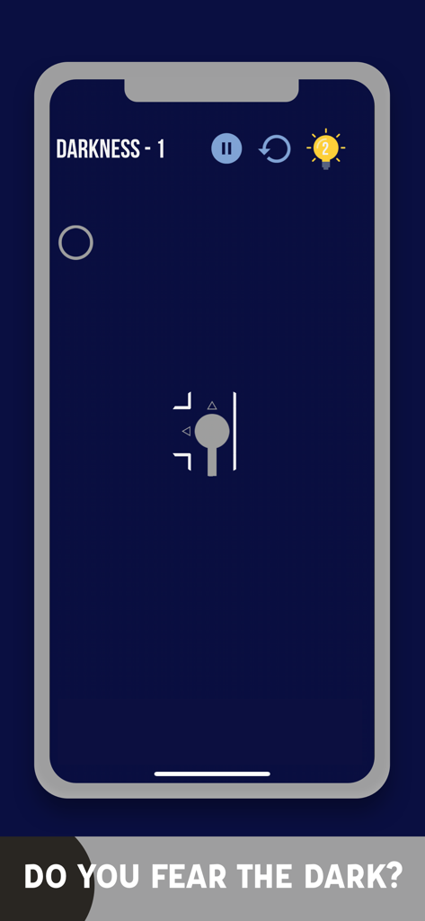 Mazes & More: Classic Maze - Mazes and More puzzle game darkness mode level screenshot