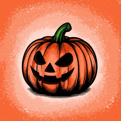 realistic halloween pumpkin 🎃