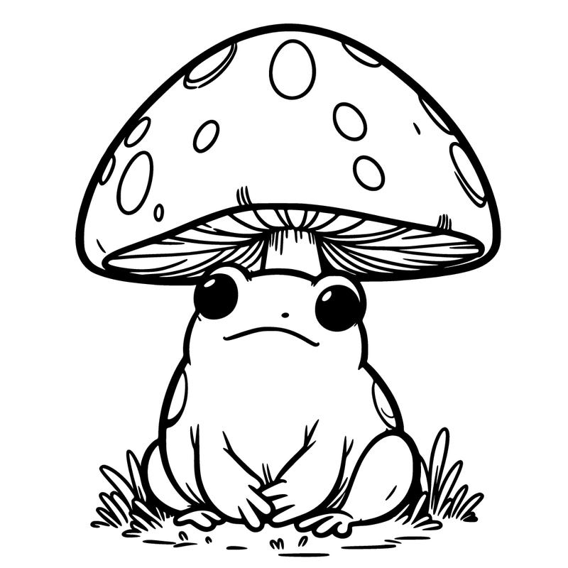 mushroom frog