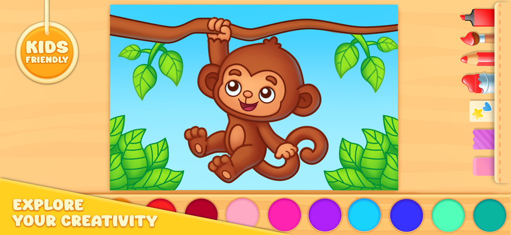 Coloring Book Paint Kids Games - Games App | MWM