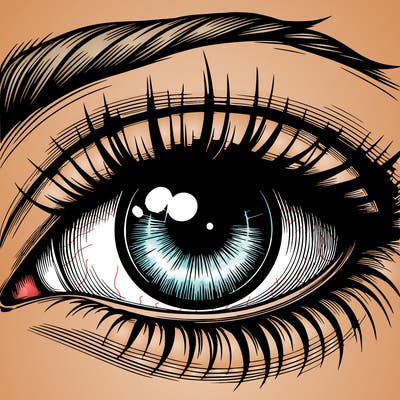 realistic eye
