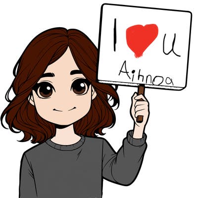 realistic girl holding up a sign