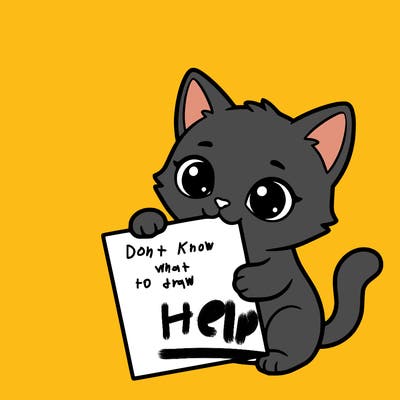 a small cat with a blank sheet of paper in its hand. the cat is sooooooo cute!