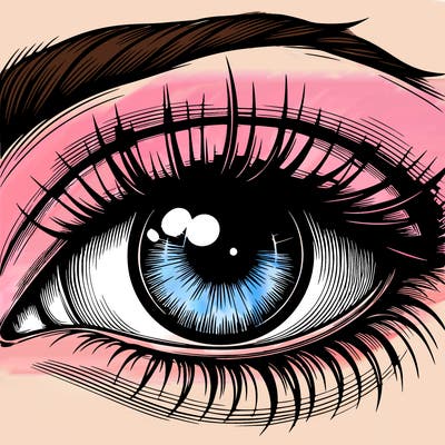 realistic eye
