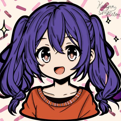 manga character ( girl)