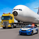 Cargo Plane Truck Transport