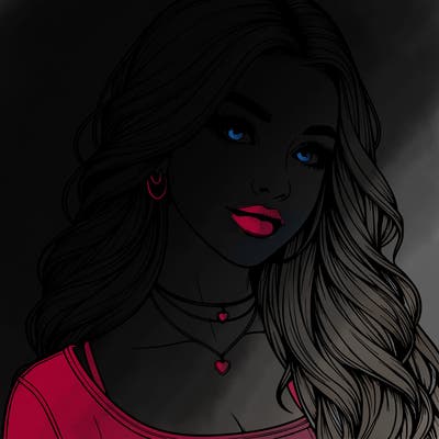 detailed realistic girl