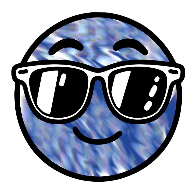 emoji with sunglasses