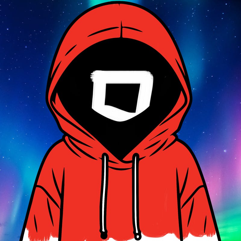 faceless girl in hoodie