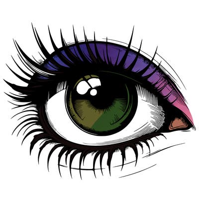 realistic eye