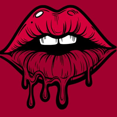 lips that look realistic and drip