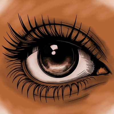 realistic eye