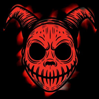 scary mask