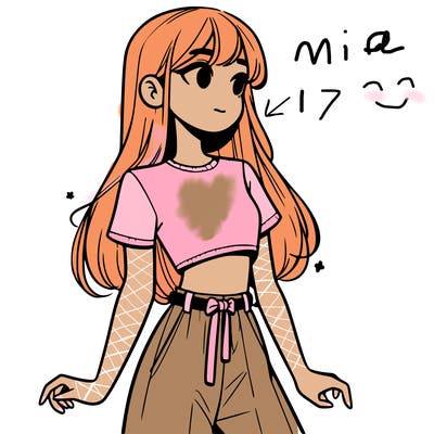 girl in a cute crop top