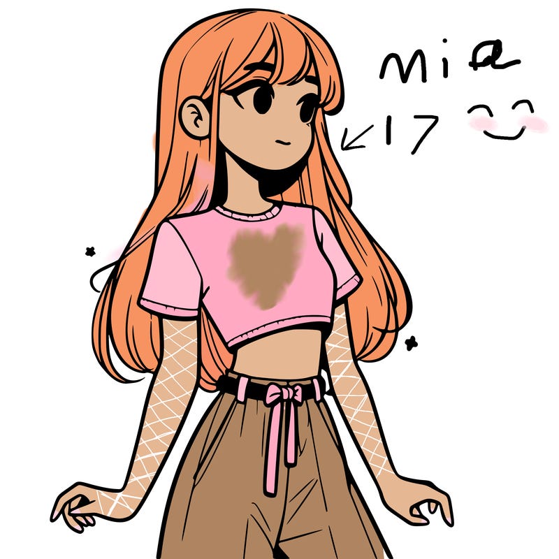 girl in a cute crop top