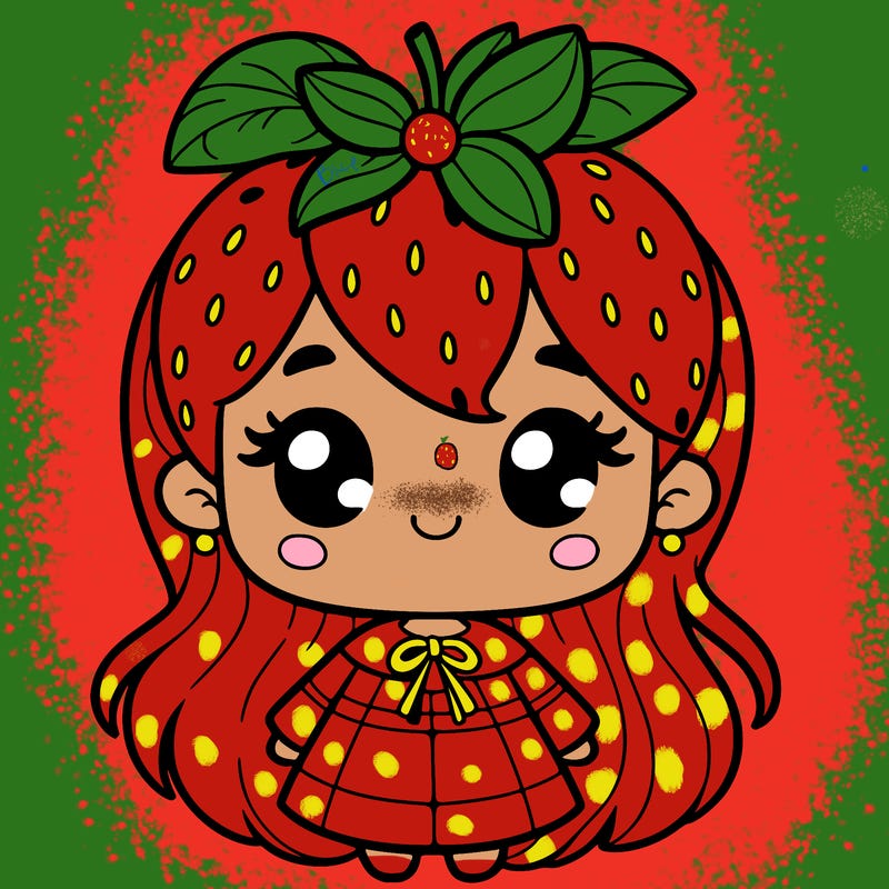 strawberry girl