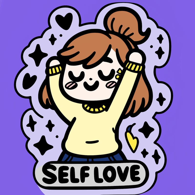 self-love sticker