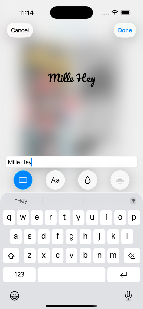Sehory - Photo Collage Layout - Editor de texto de la aplicación de collage de fotos Sehory con fuente script personalizada y herramientas de estilo