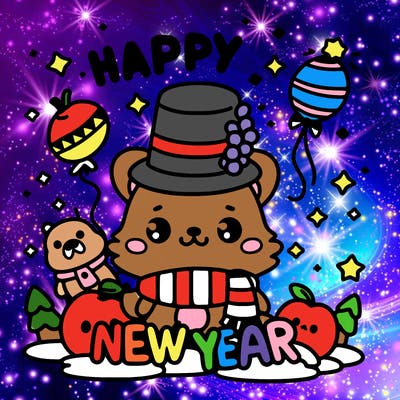 message : happy new year